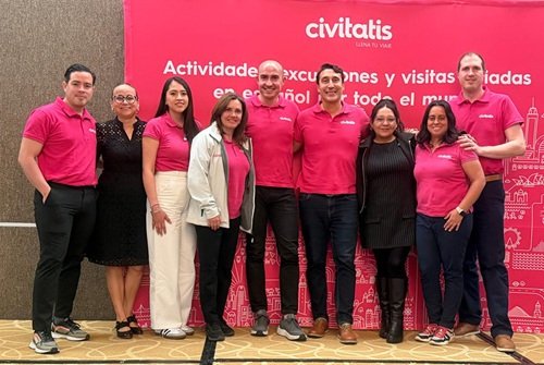 GacetaPerse's tweet photo. #Columna De Cinco Estrellas ✍️
⭐#Civitatis celebró el primer #Cividay en #CDMX🎉
⭐Lanzan #MendelViajes fortalecido con la alianza estratégica #Visa
https://t.co/btvIsbkzsJ👈🧳 https://t.co/ikNN0OIlbk