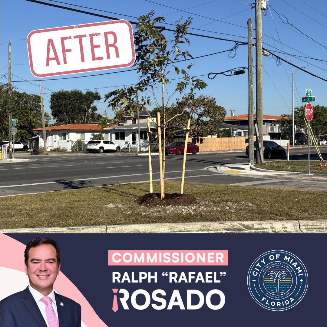 ralphrosado305's tweet photo. Small fixes. Big impact. Community pride in action. #MiamiMakeoverMonday
Â
Email requests to D4@miami.gov or call (305) 250-5420
Â
...
PequeĂąos arreglos. Gran impacto. Orgullosamente mejorando a nuestra comunidad. #MiamiMakeoverMonday
Â
EnvĂa tus solicitudes de mejoras a D4@miami.gov o llama al (305) 250-5420