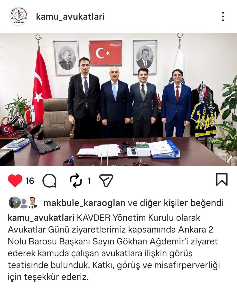 avarbacevik's tweet photo. #kamuavukati l @_cevdetyilmaz @adalet_bakanlik @gokhanagdemir @kamuavukatlari @RTErdogan @Akingurlek_ @HMBakanligi @memetsimsek @abdulhamitgul @dbdevletbahceli https://t.co/Xl8EXamiix