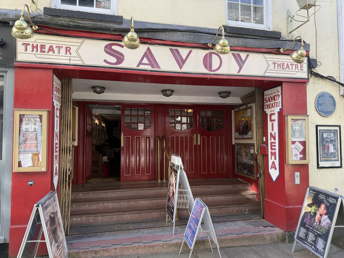 Jonwat1970's tweet photo. Challenge for 2026 - 52 Cinemas in 52 Weeks - Cinema #31 Savoy Theatre Monmouth - Film Mother’s Pride https://t.co/Xiu3tzV7K0