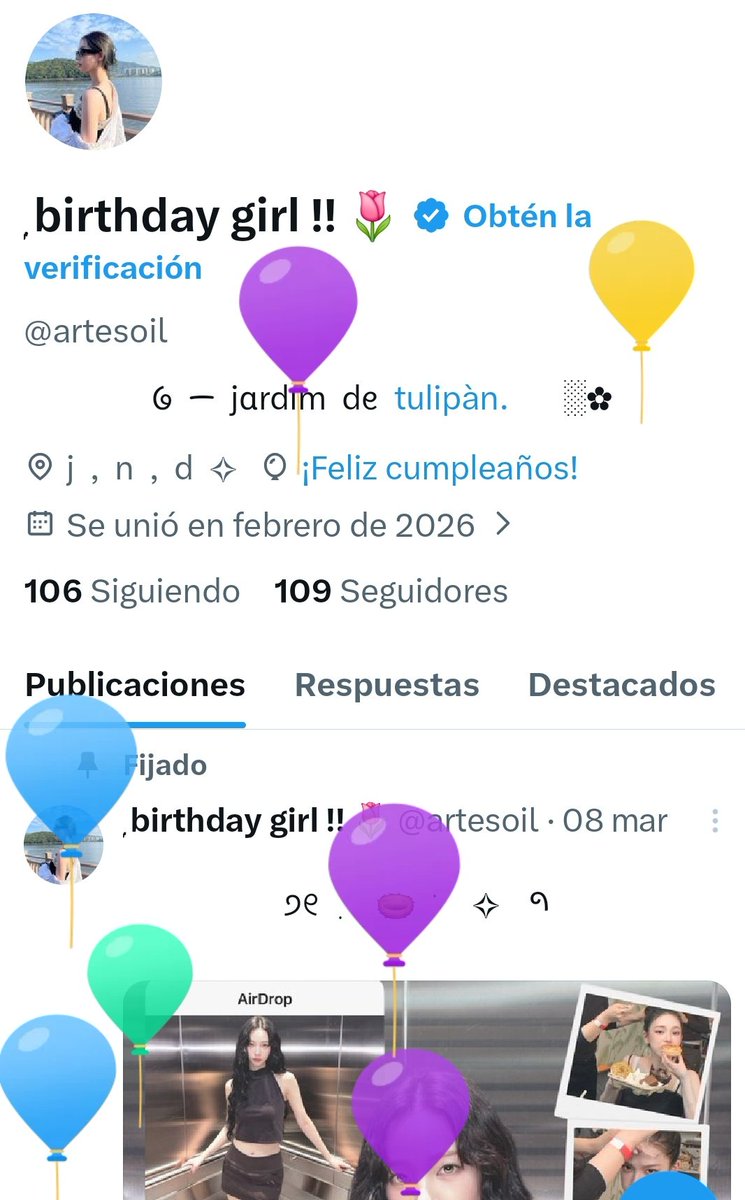 ִֶָ birthday girl !! 🌷 tweet media