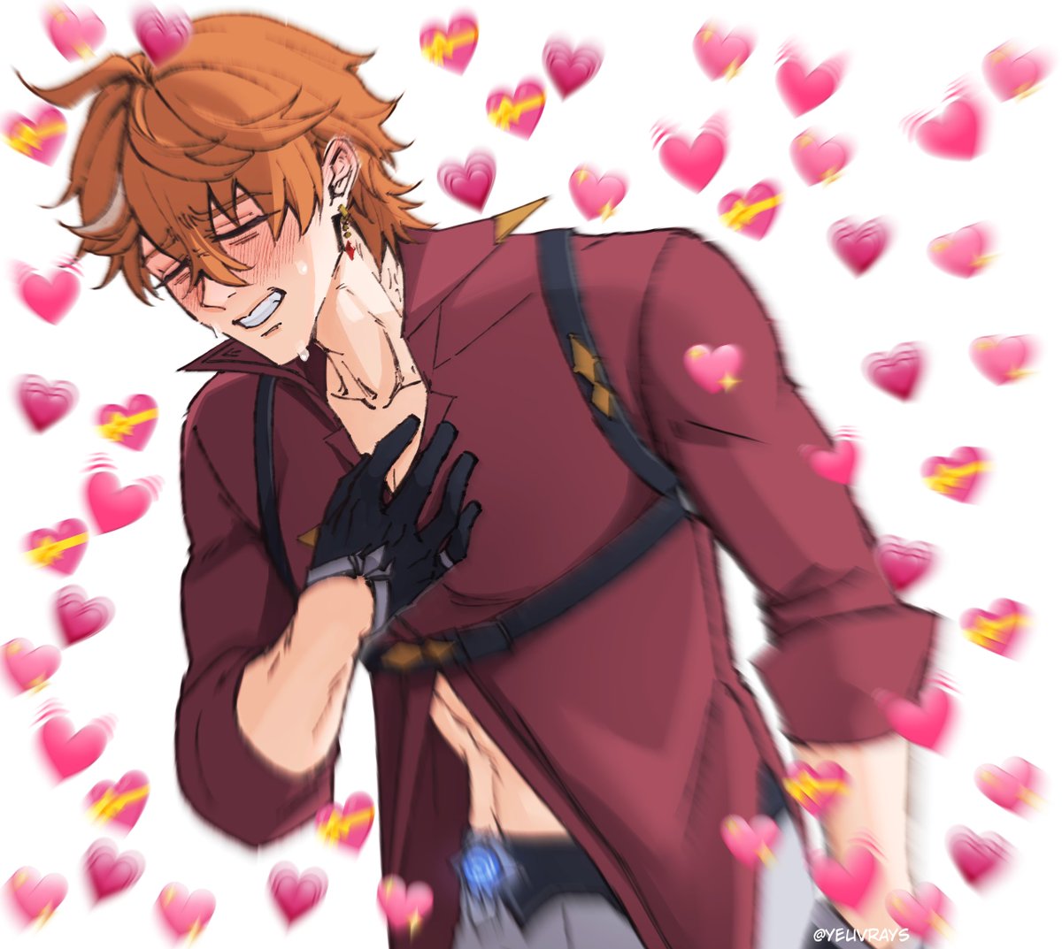 yeuvrays's tweet photo. just a normal day of #childe having a heart attack💗 https://t.co/rRgkwml75L
