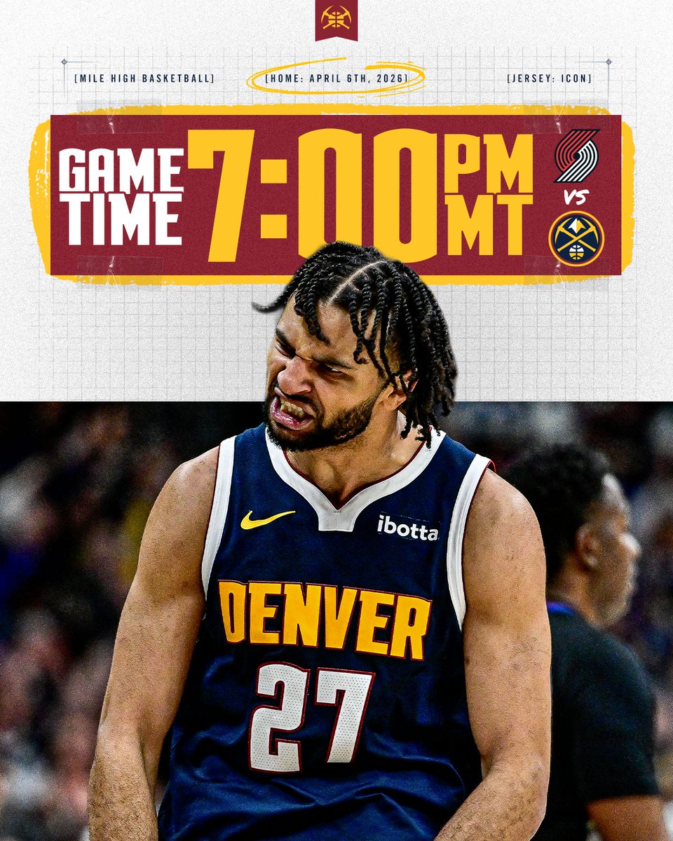 Our Monday matchup‼️
#MileHighBasketball