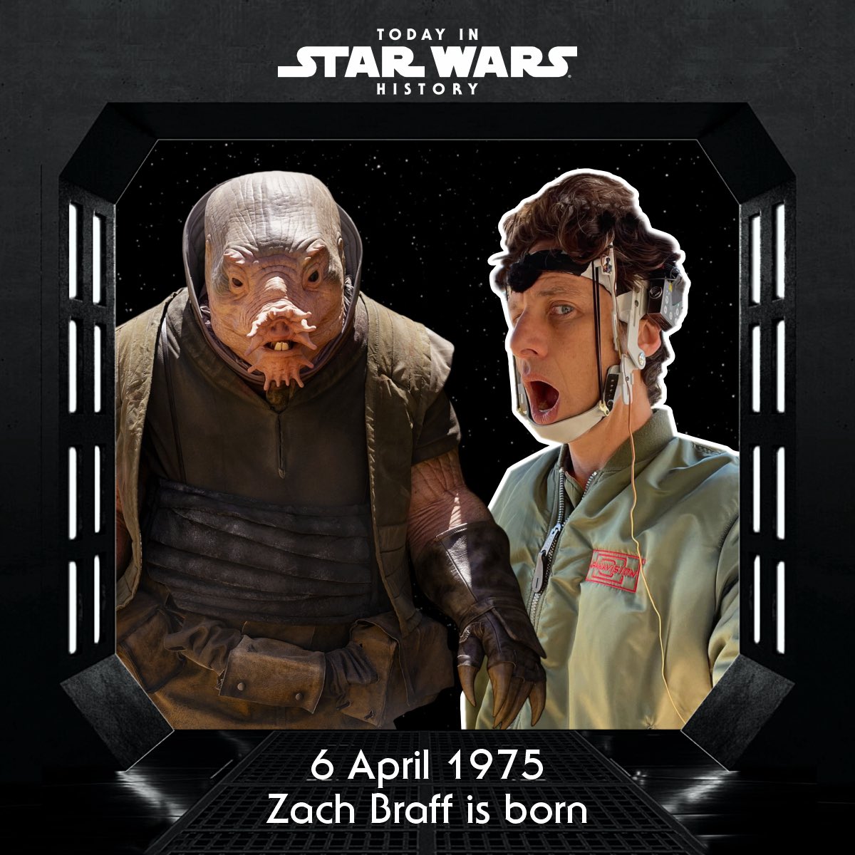 TodayinStarWars's tweet photo. 6 April 1975 #TodayinStarWarsHistory "A couple of strays I found. Thought you might wanna check 'em out." #Freck #Voice #ZachBraff #ObiWanKenobiTVSeries https://t.co/CV2erVfHBZ