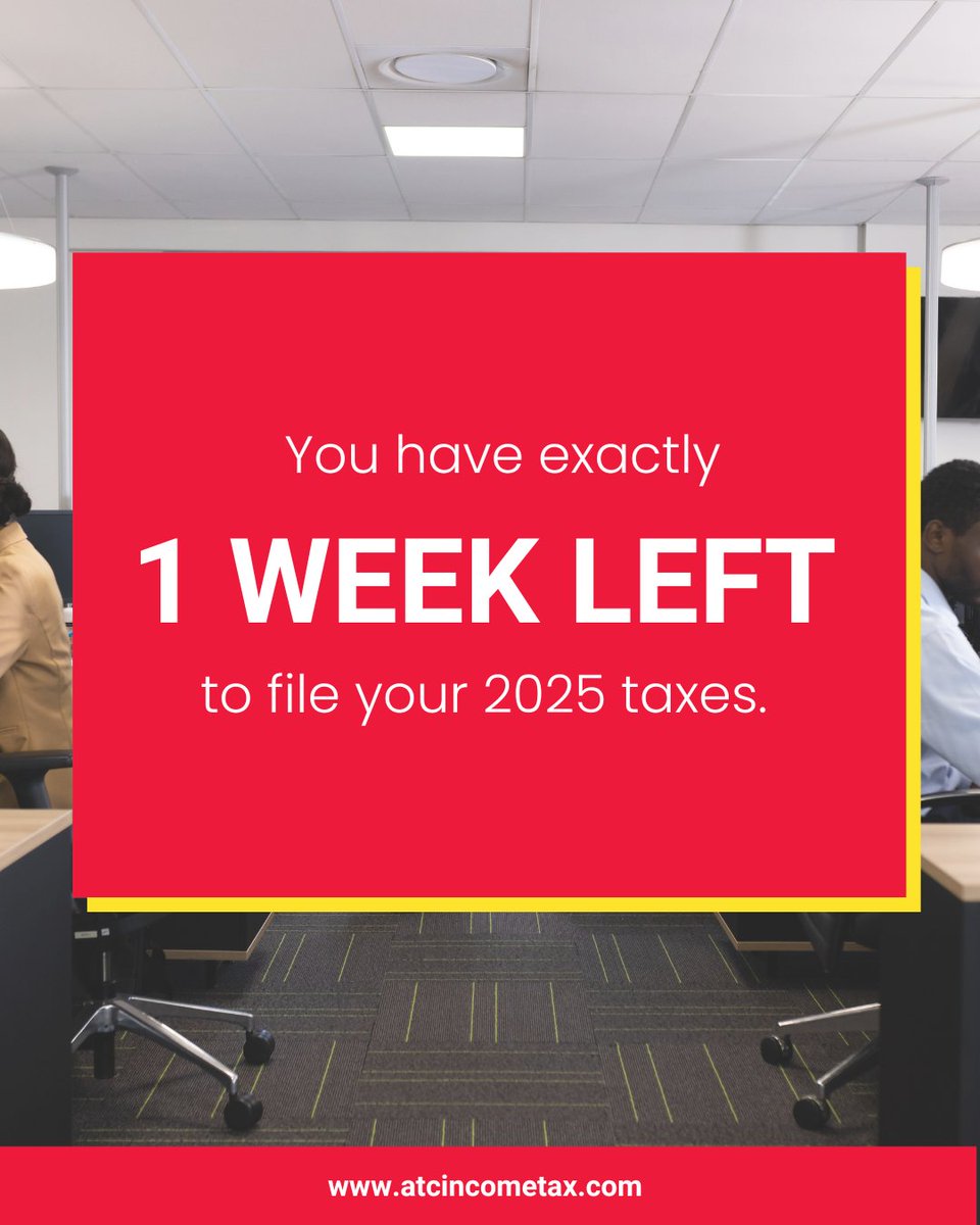 Find your nearest ATC office and make an appointment today. 👇

atcincometax.com/locate-atcs/