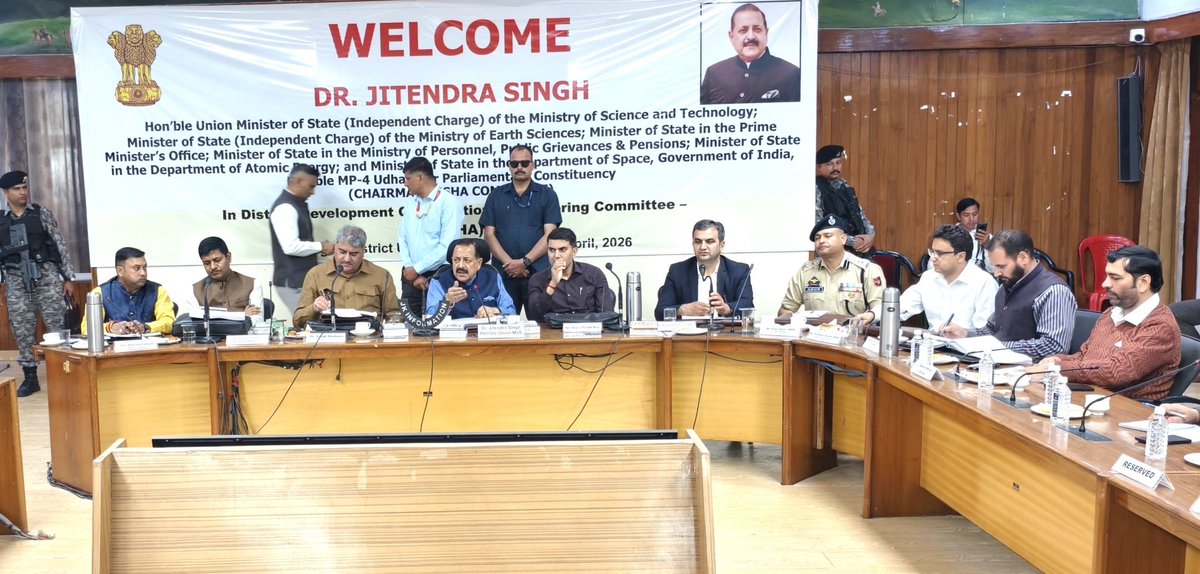 Dr Jitendra Singh tweet media