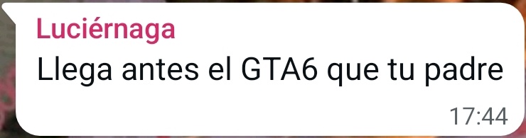 El mensaje más chill de ella