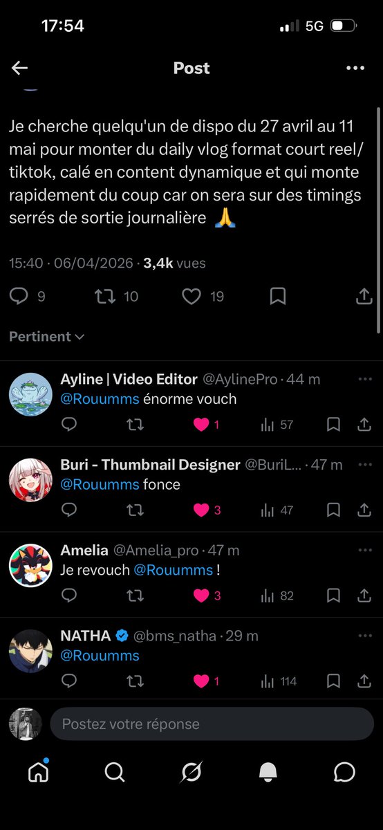 rouumms is back 🦦 tweet media