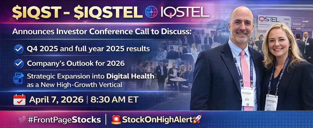 🚨 $IQST EARNINGS ALERT 🔥

iQSTEL conference call TOMORROW April 7 @ 8:30 AM ET! finance.yahoo.com/markets/stocks…

Discussing: 
✅ Q4 &amp; FY2025 results (~$317M revenue) 
✅ 2026 outlook 
✅ New Digital Health expansion 
✅ AI &amp; telecom growth

After recent shareholder updates on AI