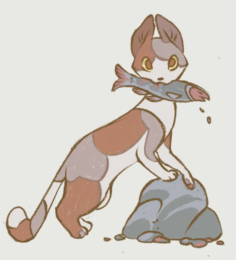 holocyon's tweet photo. 🐟🐟 #warriorcats #warriorcatsoc https://t.co/SN9Vs75fii