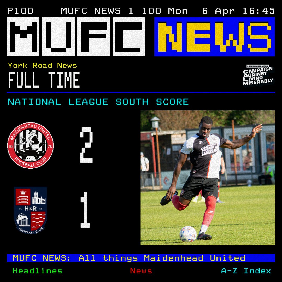 Maidenhead United tweet media