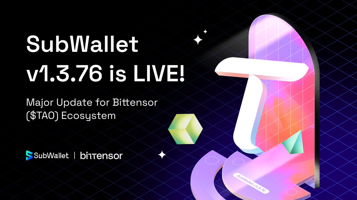SubWallet tweet media
