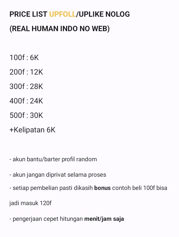 cello jual acc ig murah tweet media