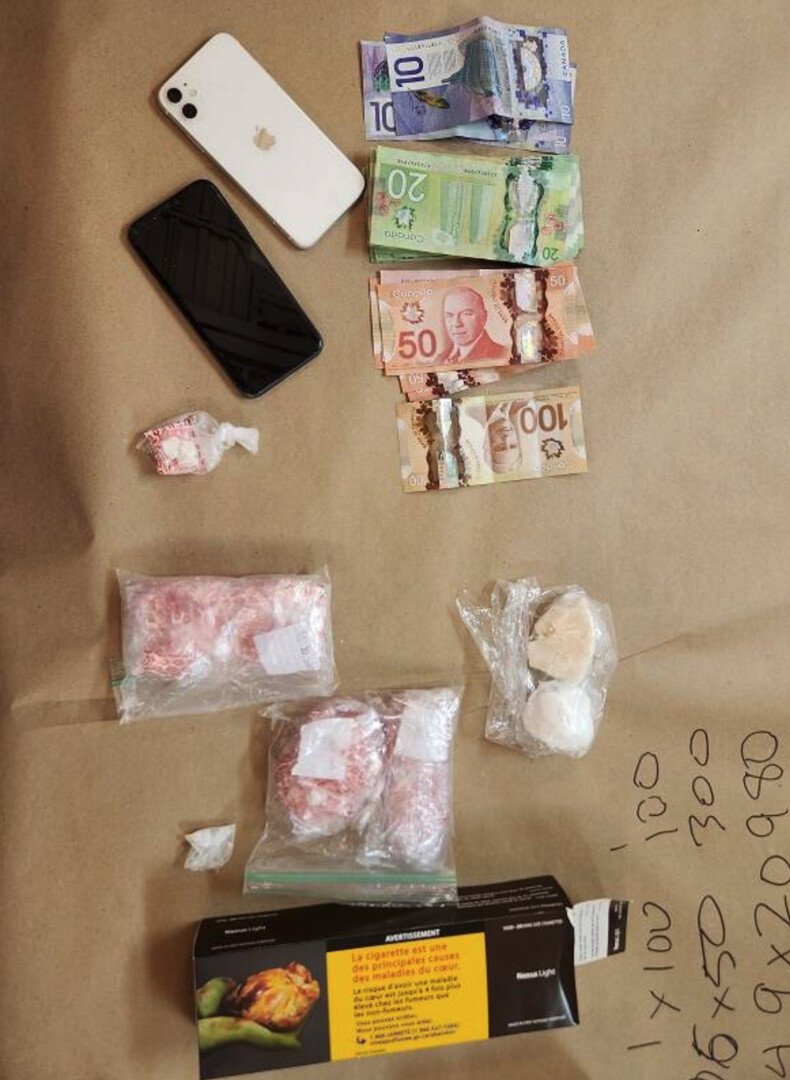 Wellness check leads RCMP to hotel room and man- looks like he was doing fine.