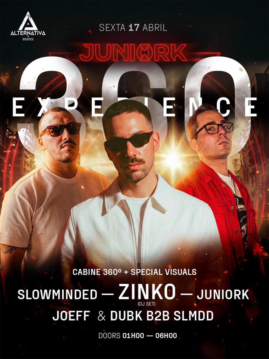 ⚠️ Já sabes a próxima paragem? 🚂
Sexta 17 de Abril, espero por todos na Alternativa💥

#electronicdancemusic #castelobranco #festival