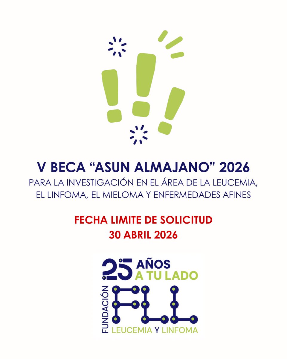Fundación Leucemia y Linfoma tweet media