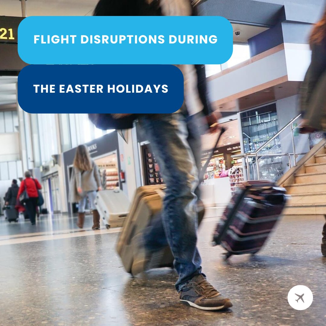 MYFLYRIGHTDE's tweet photo. If your Easter flight is delayed, cancelled, or heavily disrupted, MYFLYRIGHT can help you understand whether you may be entitled to compensation or reimbursement and what steps to take next 🐰🐣
#EasterFlights #EasterTravel #FlightDelayed https://t.co/f27zkcQqnE