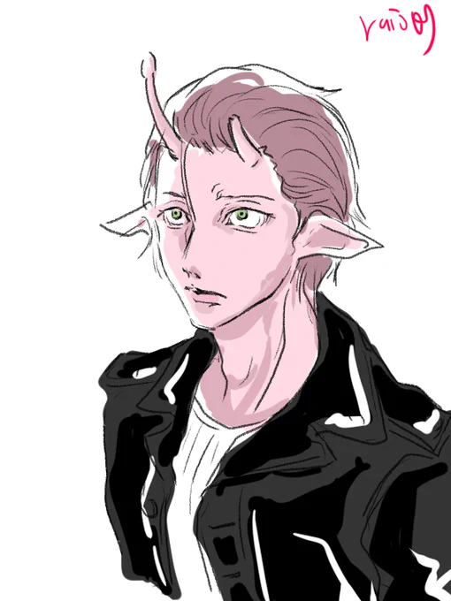 数年後に何かあったと思われるちん妄想落書き