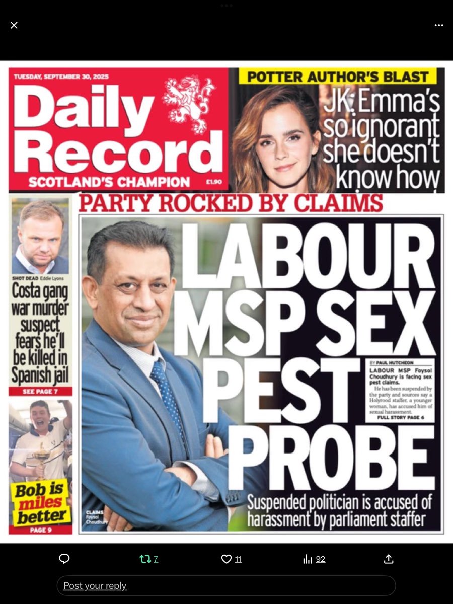 Brown666W's tweet image. Which one of these characters did the “balanced” and “unbiased” @BBCScotlandNews pursue for days? One, two or none? #Labour