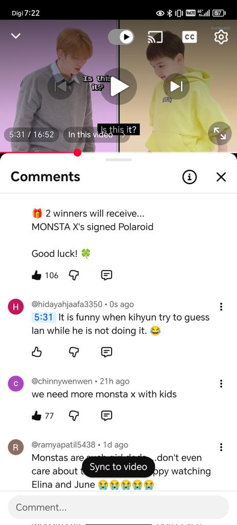 dy_Jeay's tweet photo. Monsta X trying guessing songs with kids 😂 #COPYnPASTE_MONSTAX #MONSTAXxhello82 #MONSTAX #hello82

https://t.co/Rph8rk6DGg https://t.co/BARcT0QtIz