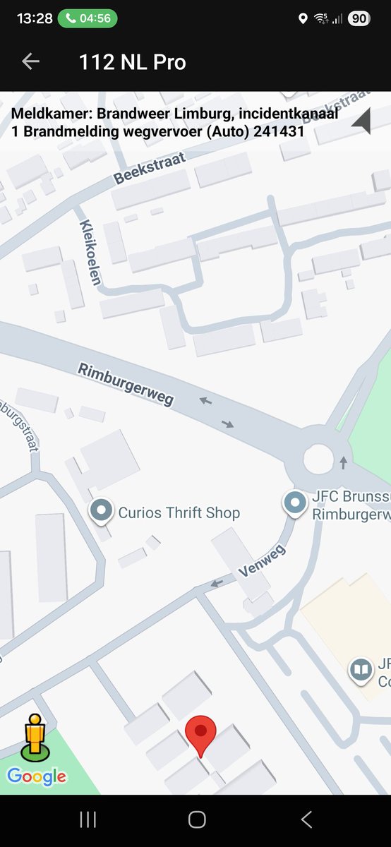 Brandmelding wegvervoer