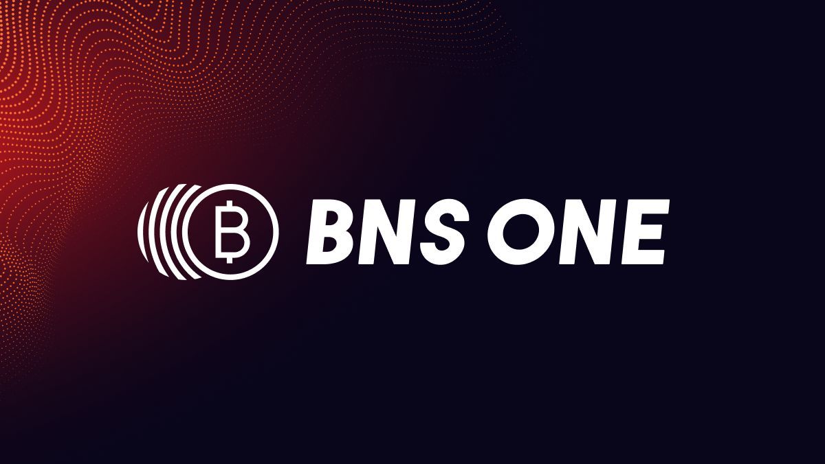 BNS One | Bitcoin Identity, Powered by Stacks tweet media