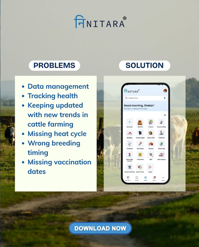 Nitara - Data-driven Dairying tweet media