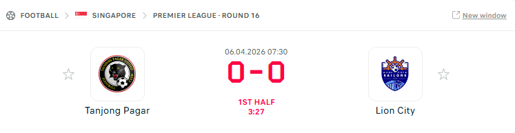 BSoccerBets's tweet photo. ⚽ April 6th Pick #1

🇸🇬 Tanjong Pagar United vs Lion City Sailors

🔔 Live

2u
Bet: Over 4.25 (-140) / 1.71

❤️ = RIDING https://t.co/Gj4y96Oi5K