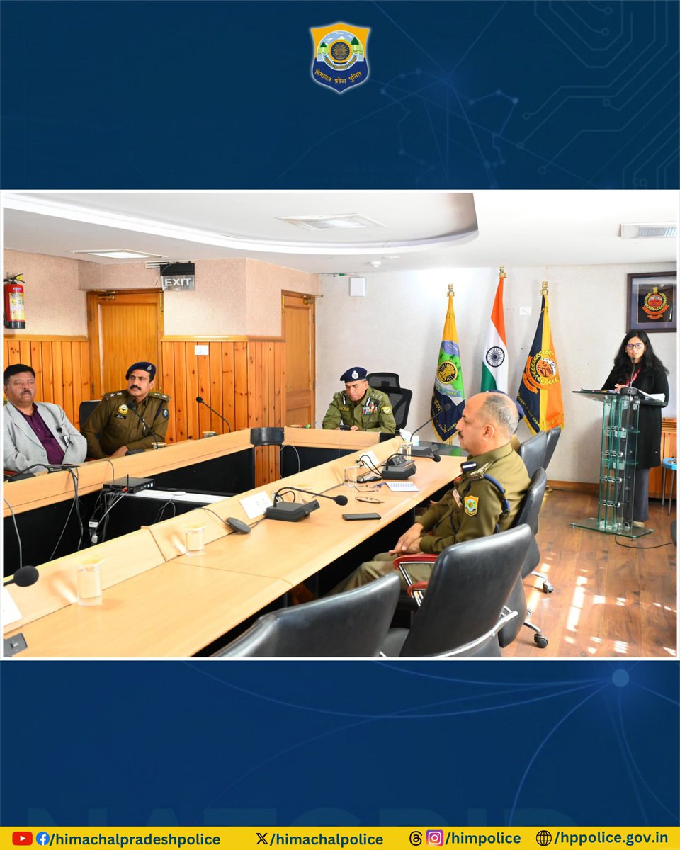 himachalpolice's tweet image. Strengthening enforcement against drug-related offences, a training session on PIT-NDPS was conducted at Police Headquarters (PHQ), enhancing the legal and operational capabilities of officers.
#PITNDPS #PHQ #Himpolice