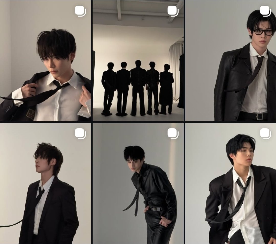 Monoghost_H's tweet photo. Who the hell is ZB1's sns admin right now...they even made sure that the cover pictures for every member matched with their ties flying off to the left. W1 never had an eye for detail like this wtf...who are you???😭😭😭 https://t.co/yxFh6U8naa