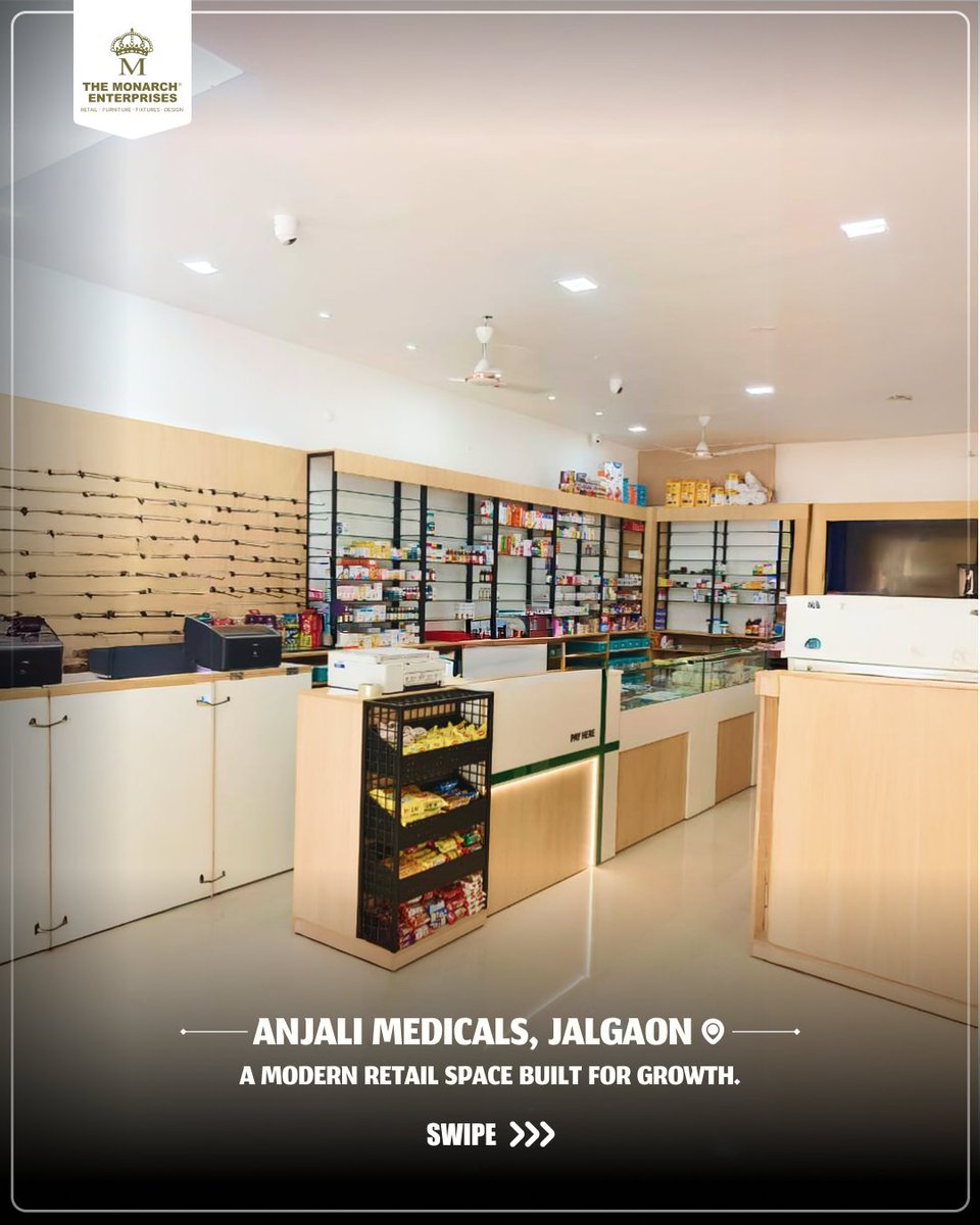 murtazatin1's tweet image. 𝐀𝐧𝐣𝐚𝐥𝐢 𝐌𝐞𝐝𝐢𝐜𝐚𝐥𝐬 #𝐉𝐚𝐥𝐠𝐚𝐨𝐧

 #DesignLife #RetailDesign #Reviews #GoogleReviews #ClientTestimonial #StoreDesign #RT #BTRTG

themonarchenterprises.com