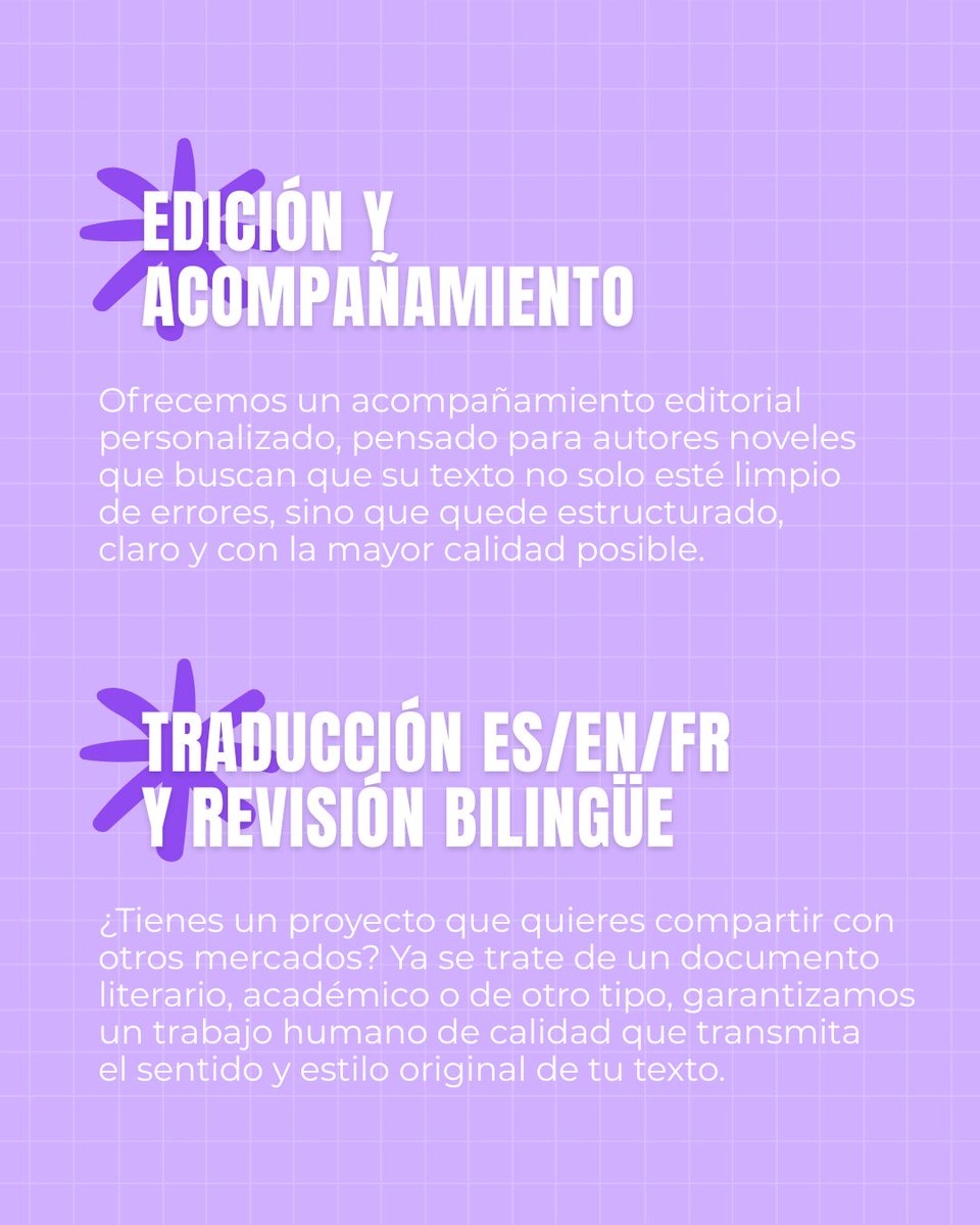 Filolobolsillo's tweet photo. Escribir es complejo; mejorar, muy sencillo. ✍🏻

En Filólogo de Bolsillo ponemos nuestra experiencia a tu disposición para garantizar que tus textos tengan la mayor calidad lingüística y editorial posible.

¿Tienes un texto entre manos? Contáctanos y hagámoslo brillar. ✨ https://t.co/vVQDRD8Alh