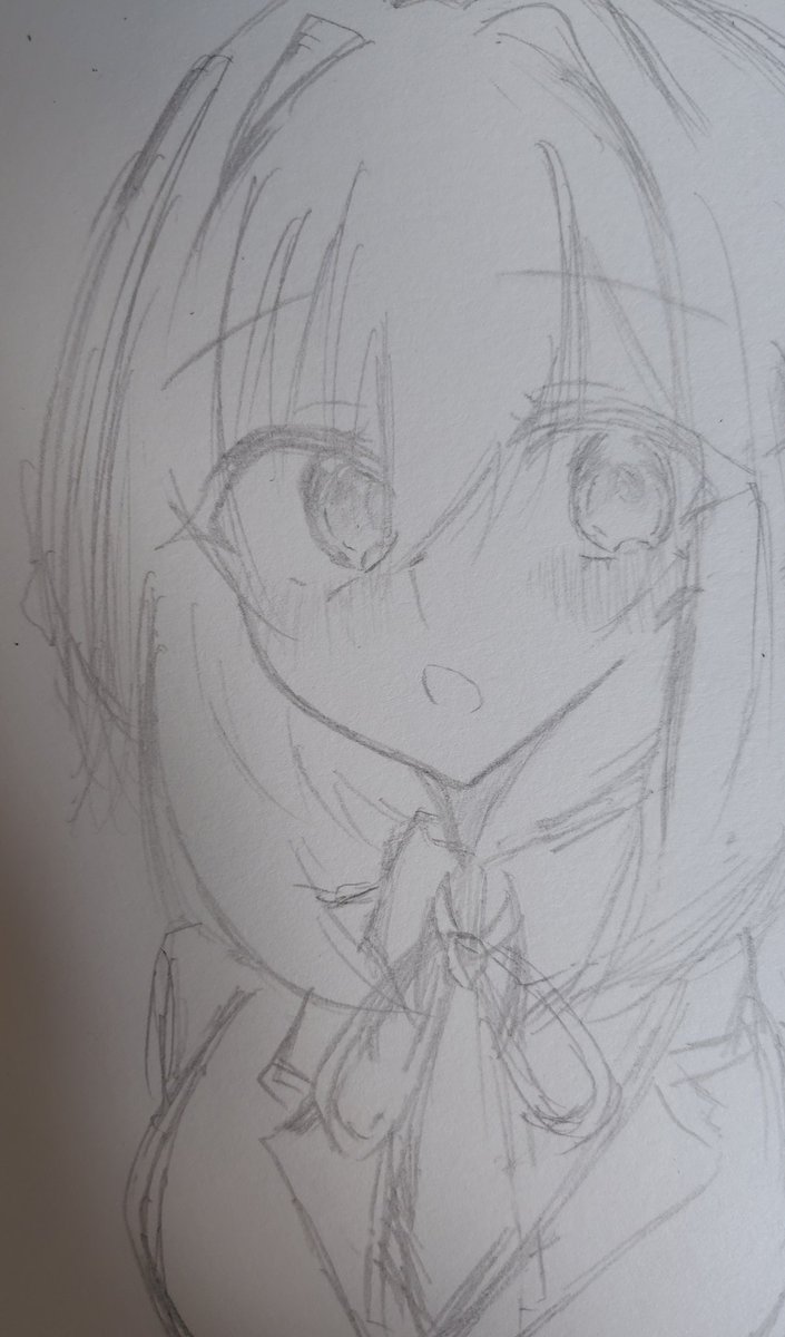 Ruruka007's tweet photo. #100カノ
はかりちゃん描いてみました！ https://t.co/hCOCooDzNy