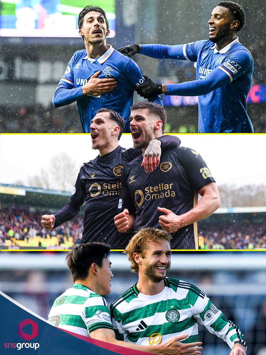 snsgroup's tweet image. ⚽️ 𝟔 𝐆𝐚𝐦𝐞𝐬. 𝟏𝟖 𝐏𝐨𝐢𝐧𝐭𝐬.

🏆 Who do you make favourites for the William Hill Premiership Title? 

#HMFC | #Rangers | #Celtic