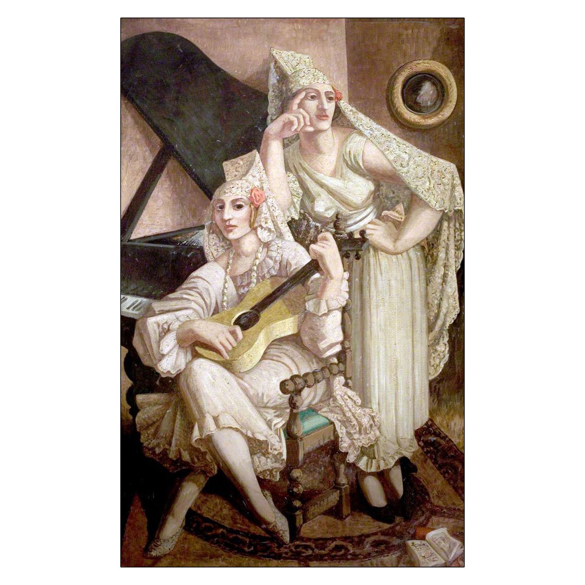pohoartist's tweet photo. Art Inspiration For Today: Music by John Power (Australian), oil on canvas, genre: Modernism, Art Deco, ca. 1926
(Nottingham City Museums &amp; Galleries, UK)
#music #johnpower #artinspirtion #artonx https://t.co/dZRocvrQ9O