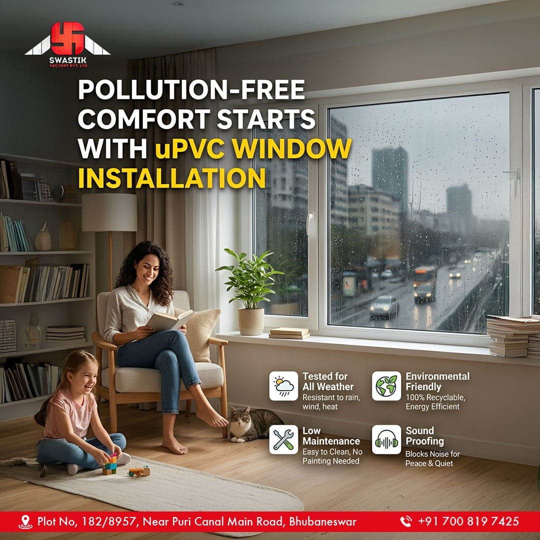 swastikfactory's tweet image. 🌿 Pollution-Free Comfort Starts at Home! 🏡

Upgrade your living space with high-quality uPVC windows and experience the perfect blend of comfort, durability, and sustainability.

📞 +91 700 819 7425

#uPVCWindows #HomeUpgrade #EcoFriendlyLiving #Soundproofing #ModernHomes