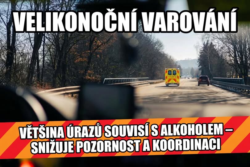 CzHasici's tweet image. Velikonoční svátky přinesly preventivní výzvu hasici.cz/zhave-aktualit… 
Pohybujte se bezpečně i během svátků. 🐣 Umíte odhadnout riziko, než uděláte krok? #tragédie #Velikonoce #prevence #úraz #alkohol #záchranáři #zásah #IZS #ZZS #HasičiCZ