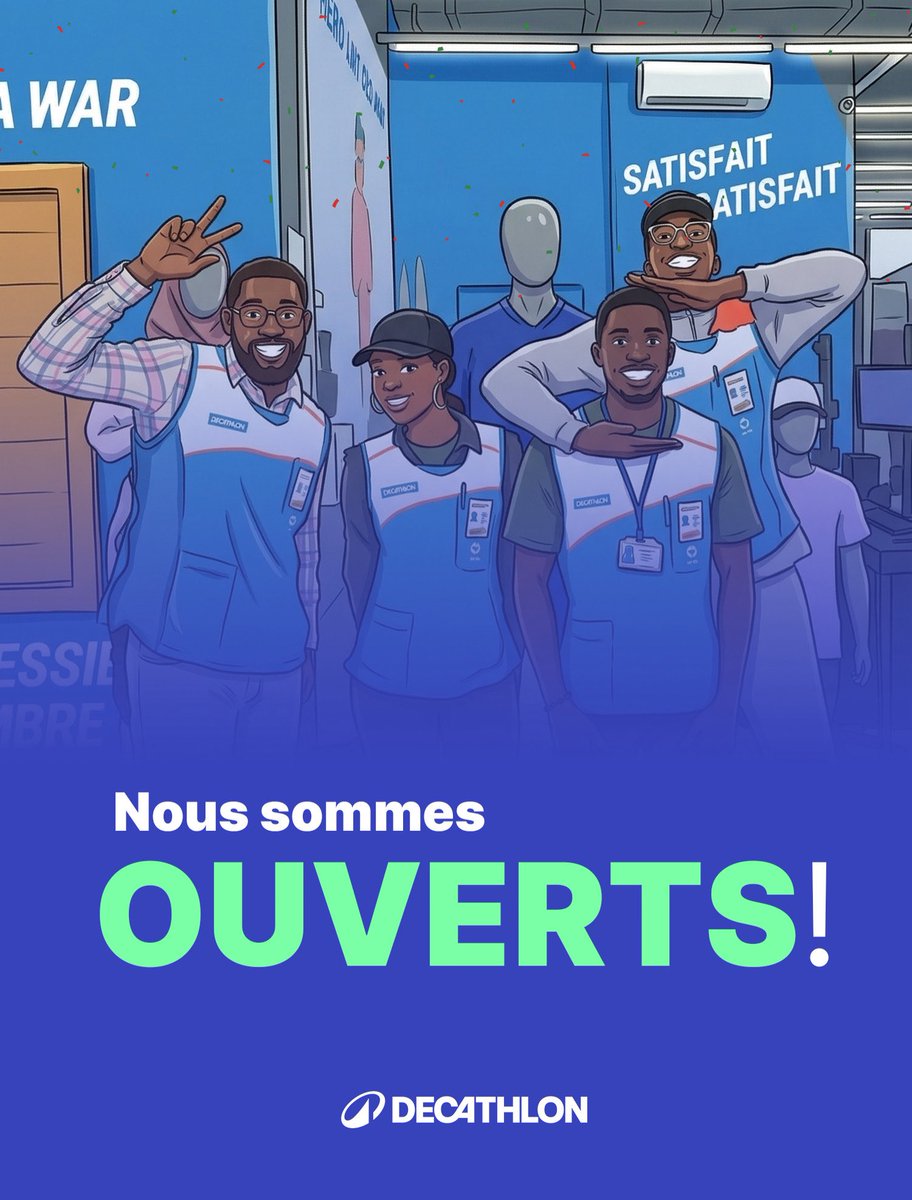 Decathlon Sénégal tweet media