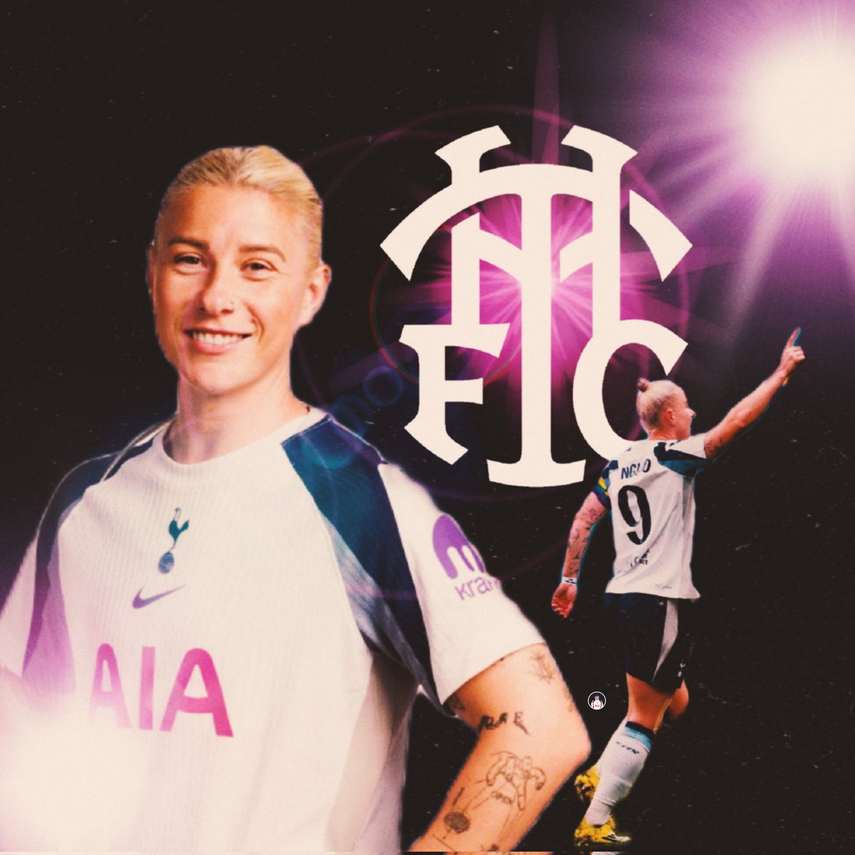 HeatherCreatess's tweet photo. It's Fa Cup Gameday! #coys @Bethany_Eng15 9️⃣©️🤍🎨 https://t.co/2sefWHHnMs