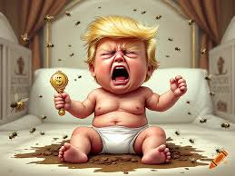 RdeSuiza's tweet photo. @RT_com ๐บ๐ธ
Who cares if #Trump gets angry?
Give him a "time-out" just like you'd do for a 4-year old. It would fit his mental age.
๐บ๐ธ
#UnitedStates #DJT #StatePropaganda #DeepState #Oligarchy #Fascism #Elites #Feudalism #Censorship #FreedomOfAssembly #FreedomOfMovement #FreedomOfSpeech https://t.co/x7PihMfs13