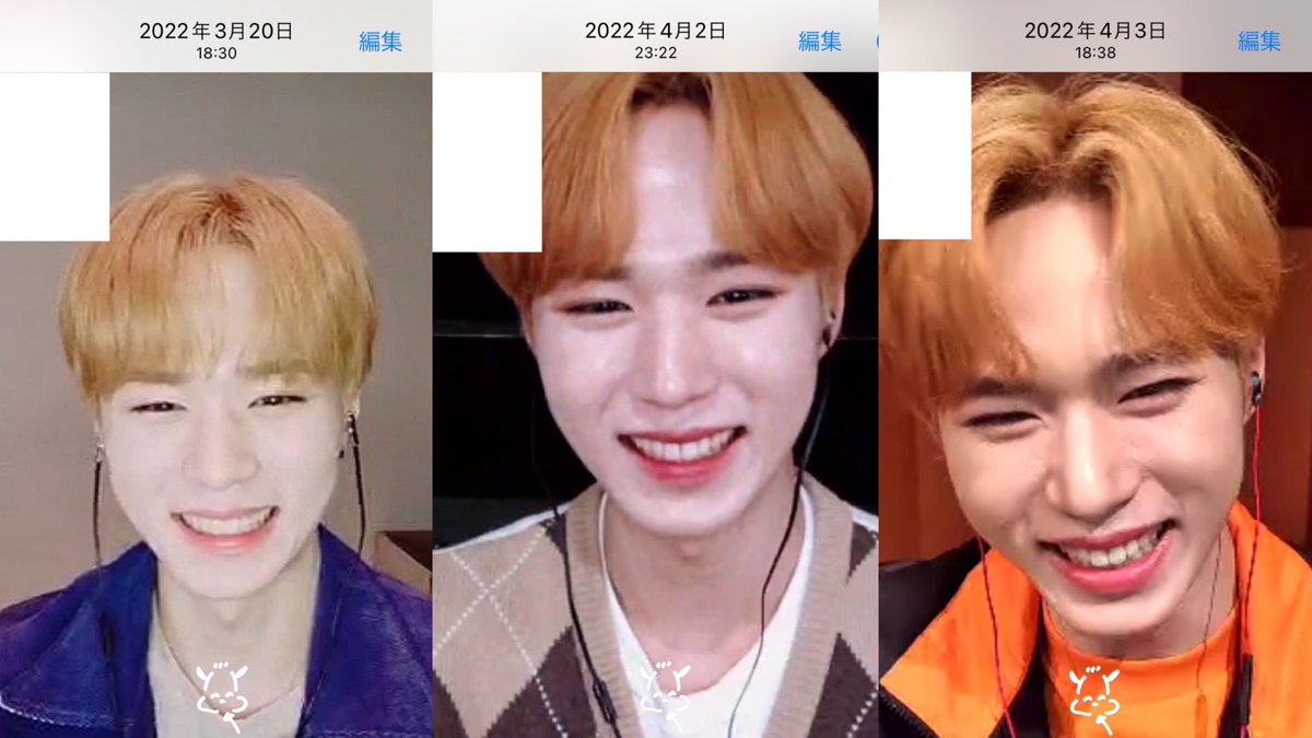 혹시 준서 4년만에 금발??? 어른이 되었구나......(•̩̩̩́ ˑ̫ •̩̩̩̀)♥