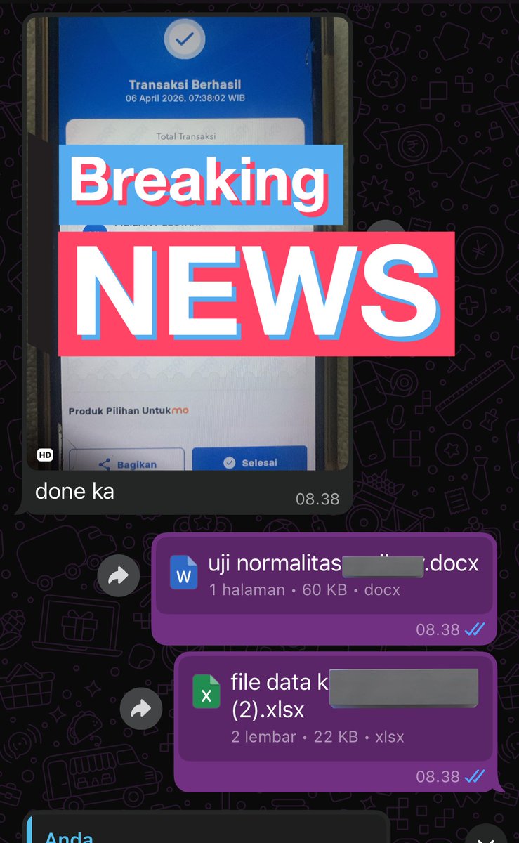 qrdata's tweet photo. TESTIMONI💯
98. Uji Normalitas
👇🏻
Open tiap hari joki analisis data https://t.co/u9uAkDuAZv

#Jokiskripsi #zonauang #zonajajan️️ #jokitugas https://t.co/D4KLE6304b