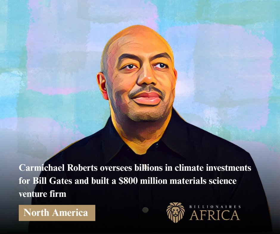 NineZeroClub's tweet image. Carmichael Roberts oversees billions in climate investments for Bill Gates and built an $800 M materials science venture firm focused on decarbonisation tech.

billionaires.africa/2026/04/06/car…

#CarmichaelRoberts #ClimateTech #BillGates #VentureCapital #Sustainability #Innovation