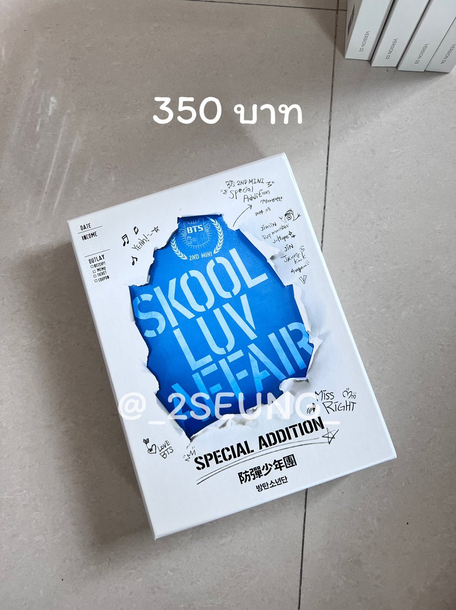 _2SEUNG_'s tweet photo. 🫧ส่งต่ออัลบั้มเปล่าบังทัน ส่งฟรี
📦ราคาตามภาพ 250-350 บาท
🐰ดูรูปเพิ่มเติม/สั่งซื้อทางDMค่า
#ตลาดนัดบังทัน #ตลาดรถไฟบังทัน #ปล่อยของสะสมบังทัน #อัลบั้มเปล่า https://t.co/KL03ltfX70