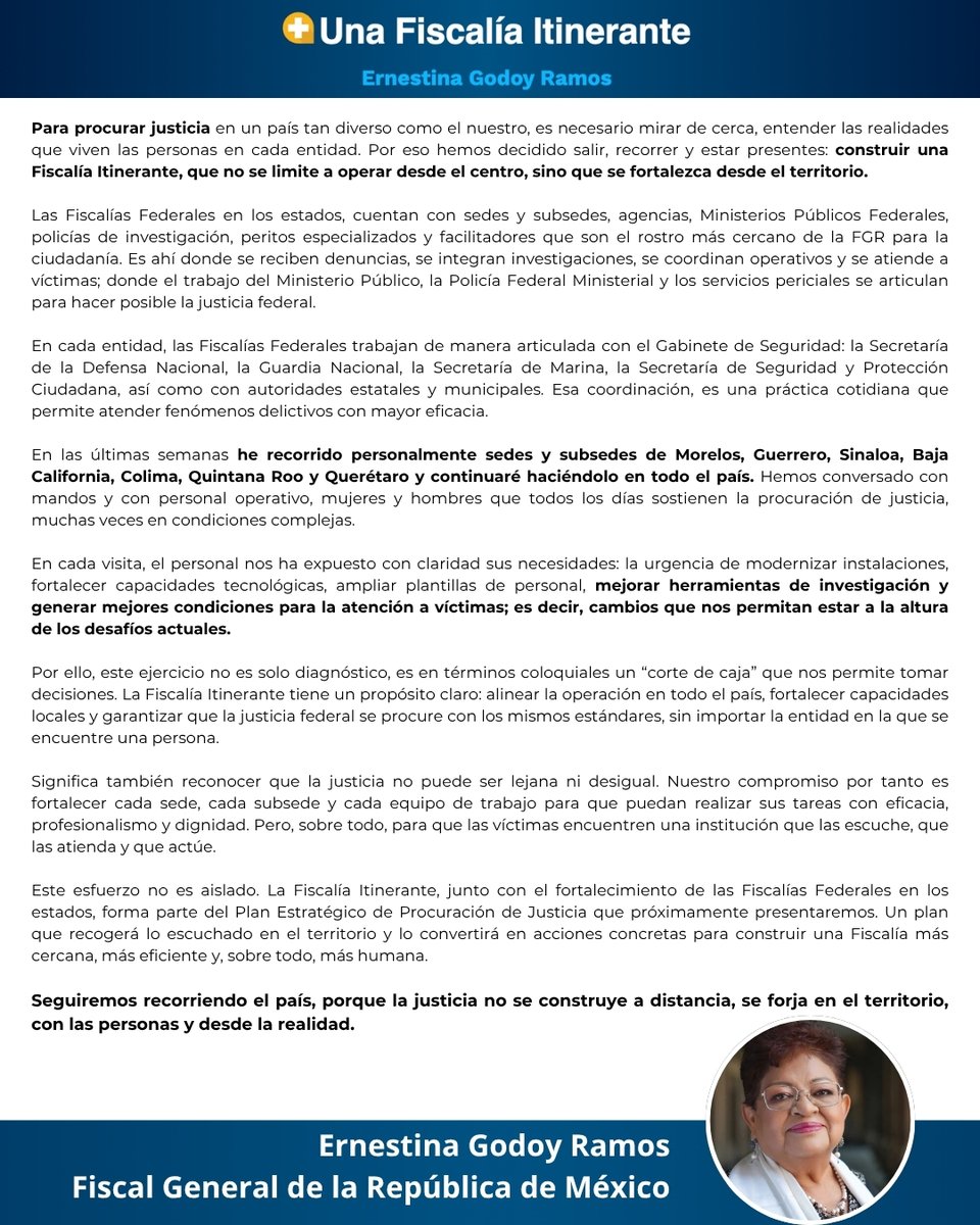 Ernestina Godoy Ramos tweet media