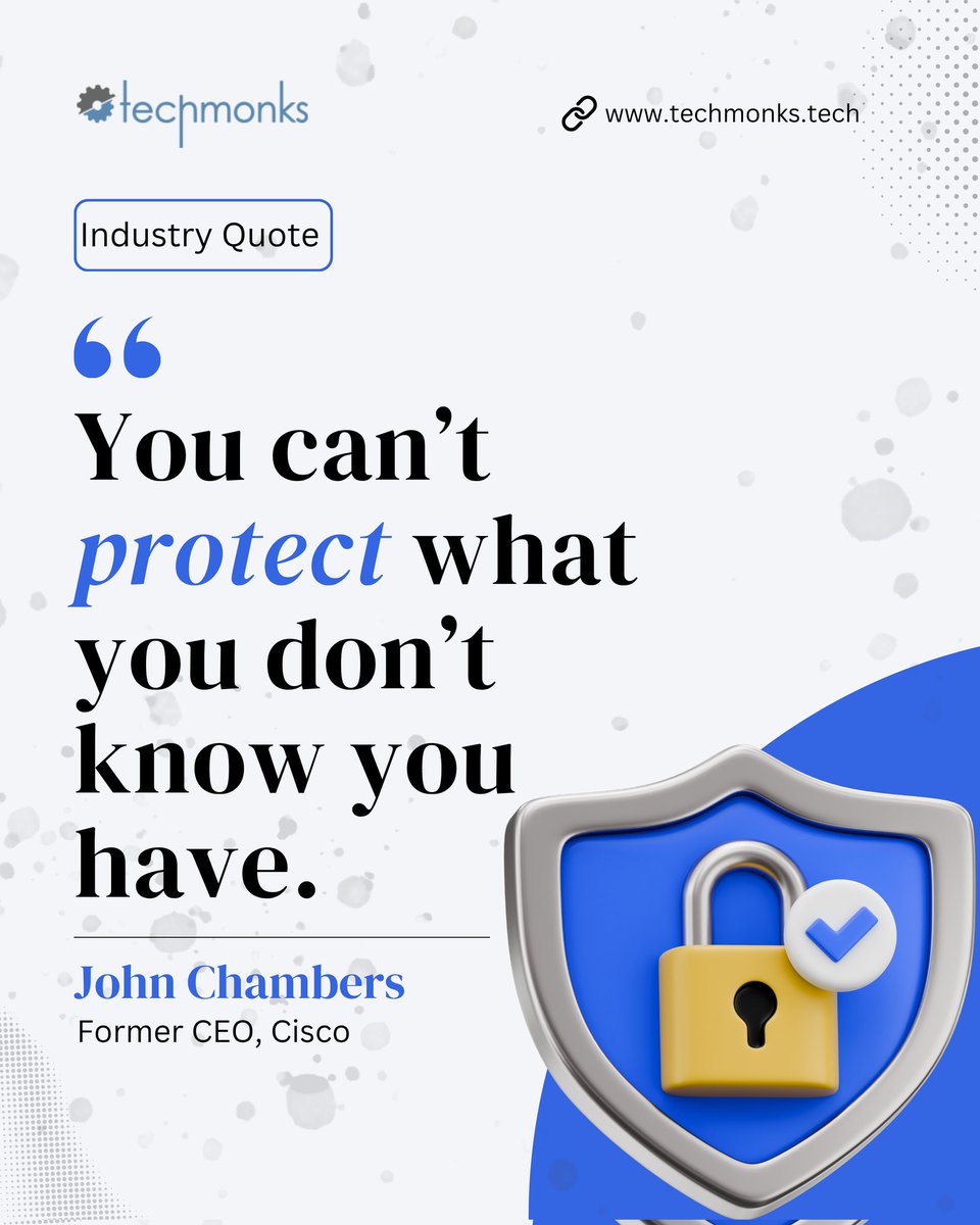 techmonks_tech's tweet photo. Many organizations are vulnerable because they lack full visibility into their digital assets.

Unknown devices, shadow IT, and unmanaged applications create security blind spots.
#Cybersecurity begins with identifying and monitoring everything connected to your network.

#Risk https://t.co/uFgBz9LQ3E