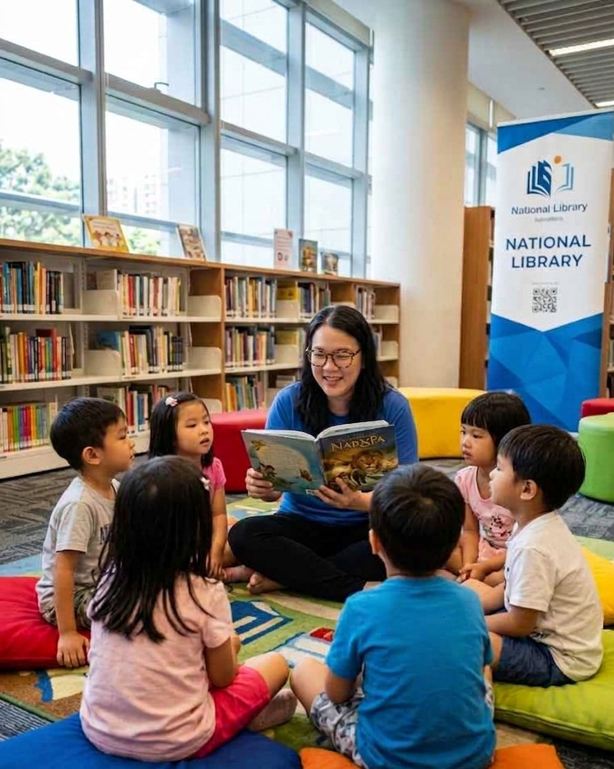 chua_zhuorui's tweet image. It feels good to do some storytelling with the children. I volunteered to do so during weekends when I am free.
You should try it too!

Thank you National Library Board, for giving me a chance to do it!

#ReadingIsFun