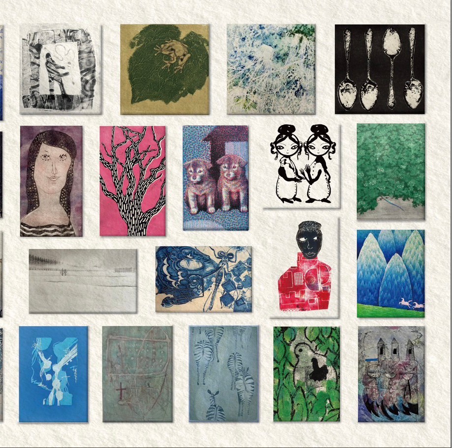 吉田勝子 （ ペーパースクリーン版画 ） tweet media