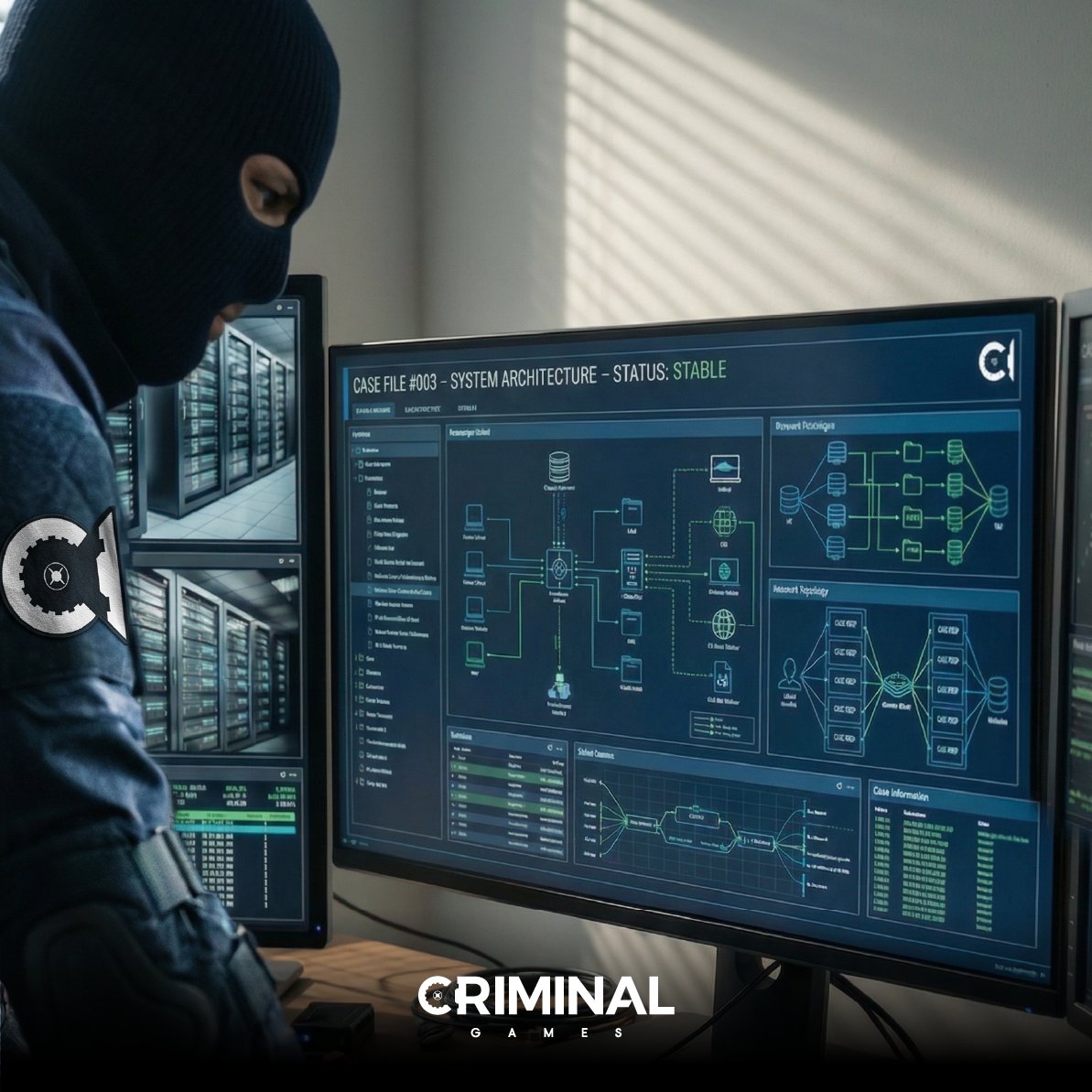 CriminalGames_'s tweet photo. Case File # 003 – Having good system architecture is a critical feature. A solid foundation isn’t just about clean code. It’s about building a game that can breathe, scale and pivot as future requirements evolve.

#GameDev #GameDesign #SoftwareArchitecture #SystemDesign https://t.co/Oq0rad7Vjw