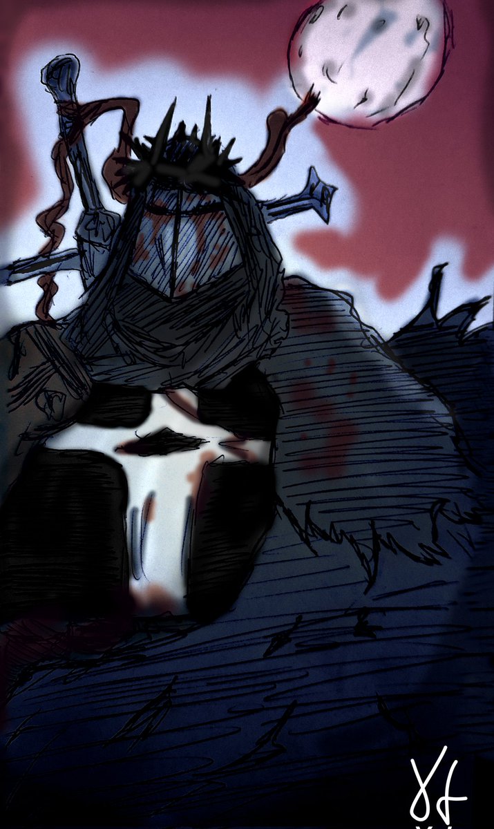 DeadmanRaam's tweet photo. Dark Crusader from @lotfgame 
#fanart #lordsofthefallen https://t.co/EgjIs2Beqv